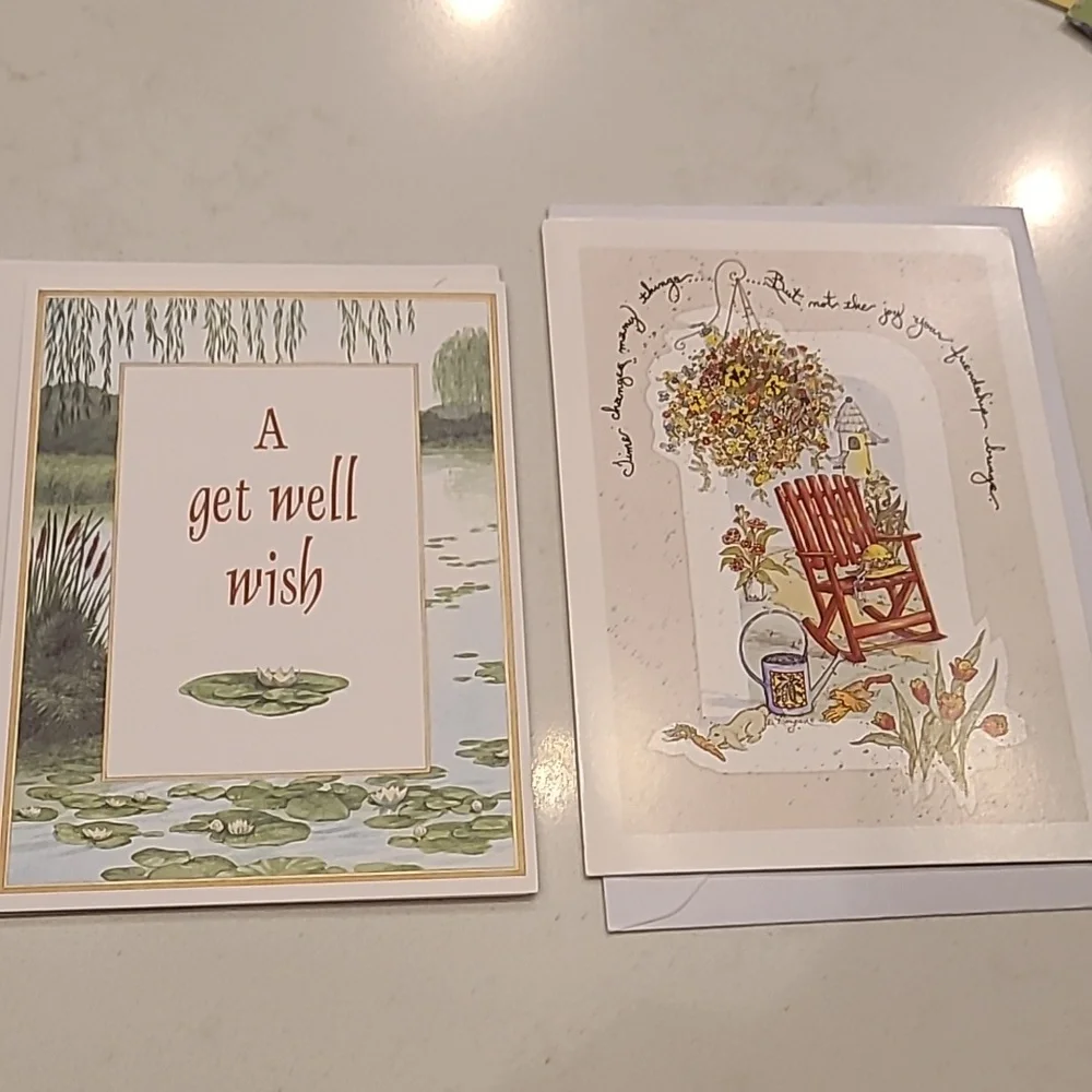 Bundle of 15 New Get Well Wishes Cards